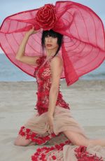 BAI LING on the Set of a Photoshoot in Marina Del Rey 05/05/2017