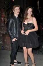 BAILEE MADISON and Alex Lange Leaves a Party in Los Angeles 05/03/2017