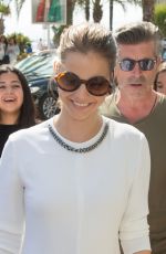 BARBARA PALVIN Leaves Hotel Martinez in Cannes 05/24/2017