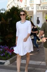 BARBARA PALVIN Leaves Hotel Martinez in Cannes 05/24/2017