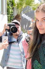 BARBARA PALVIN on the Set of a Photoshoot on Croisette in Cannes 05/24/2017