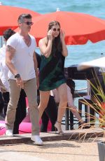 BARBARA PALVIN on the Set of a Photoshoot on Croisette in Cannes 05/24/2017