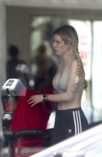 BELLA and DANI THORNE at a Pilates Class in Los Angeles 05/15/2017