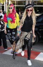 BELLA and DANI THORNE at Airport in Nice 05/23/2017