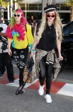 BELLA and DANI THORNE at Airport in Nice 05/23/2017