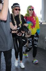 BELLA and DANI THORNE at LAX Airport in Los Angeles 05/22/2017