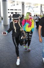 BELLA and DANI THORNE at LAX Airport in Los Angeles 05/22/2017
