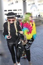 BELLA and DANI THORNE at LAX Airport in Los Angeles 05/22/2017