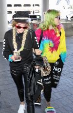 BELLA and DANI THORNE at LAX Airport in Los Angeles 05/22/2017