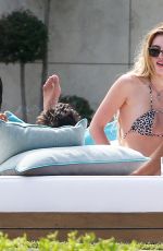 BELLA and DANI THORNE in Bikinis in Cannes 05/24/2017