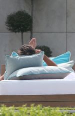 BELLA and DANI THORNE in Bikinis in Cannes 05/24/2017