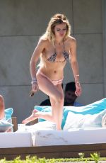 BELLA and DANI THORNE in Bikinis in Cannes 05/24/2017