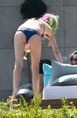 BELLA and DANI THORNE in Bikinis in Cannes 05/24/2017