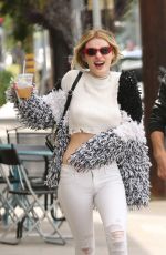 BELLA and DANI THORNE Out for Lunch in Los Angeles 05/08/2017