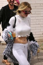 BELLA and DANI THORNE Out for Lunch in Los Angeles 05/08/2017