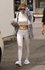 BELLA and DANI THORNE Out for Lunch in Los Angeles 05/08/2017