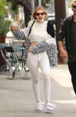 BELLA and DANI THORNE Out for Lunch in Los Angeles 05/08/2017