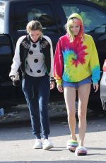 BELLA and DANI THORNE Out in Los Angeles 05/27/2017