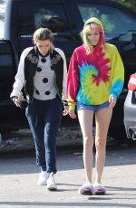 BELLA and DANI THORNE Out in Los Angeles 05/27/2017