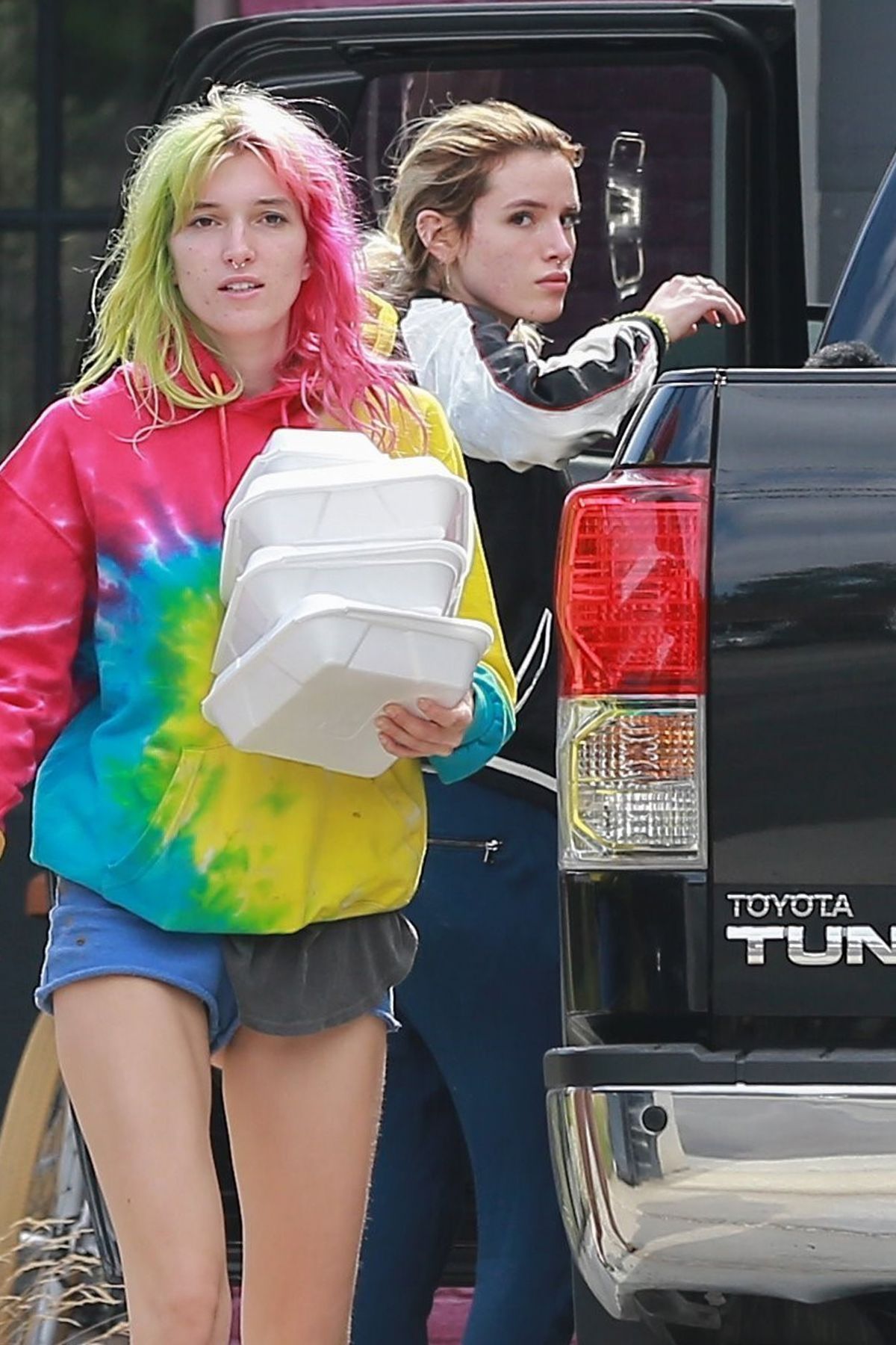 BELLA and DANI THORNE Out in Los Angeles 05/27/2017 BELLA and DANI THORNE Out in Los Angeles 05/27/2017