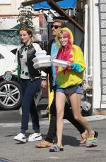 BELLA and DANI THORNE Out in Los Angeles 05/27/2017