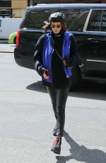 BELLA HADID Arrives at Bowery Hotel in New York 05/03/2017