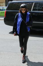 BELLA HADID Arrives at Bowery Hotel in New York 05/03/2017