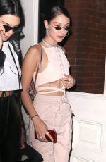 BELLA HADID Arrives at Cipriani in New York 04/30/2017