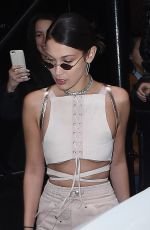 BELLA HADID Arrives at Cipriani in New York 04/30/2017