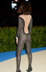 BELLA HADID at 2017 MET Gala in New York 05/01/2017