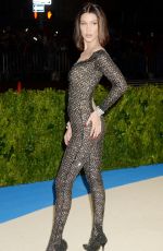BELLA HADID at 2017 MET Gala in New York 05/01/2017