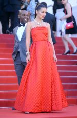 BELLA HADID at Okja Premiere at 70th Annual Cannes Film Festival 05/19/2017