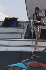 BELLA HADID in Bikini at a Yacht in Monaco 05/29/2017