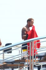 BELLA HADID in Bikini on Vacation in Monaco 05/28/2017