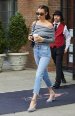 BELLA HADID Leaves Bowery Hotel in New York 05/10/2017