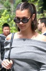 BELLA HADID Leaves Bubby