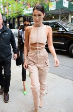 BELLA HADID Out and About in New York 04/30/2017