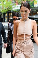 BELLA HADID Out and About in New York 04/30/2017