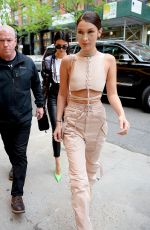BELLA HADID Out and About in New York 04/30/2017
