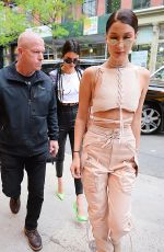 BELLA HADID Out and About in New York 04/30/2017