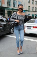 BELLA HADID Out for Lunch at Bubby