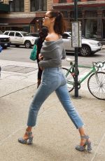BELLA HADID Out for Lunch at Bubby