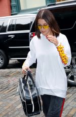 BELLA HADID Out in New York 05/05/2017