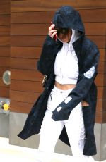 BELLA HADID Out Shopping in New York 04/30/2017