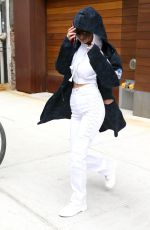 BELLA HADID Out Shopping in New York 04/30/2017