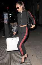 BELLA HADID Out Shopping in New York 05/10/2017