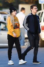 BELLA THORNE and Gregg Sulkin Out in Studio City 05/29/2017