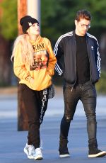 BELLA THORNE and Gregg Sulkin Out in Studio City 05/29/2017