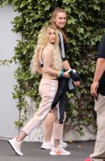 BELLA THORNE Arrives at a Studio in Hollywood 05/10/2017