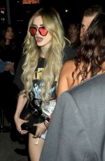 BELLA THORNE at Avenue Nightclub in Hollywood 05/02/2017